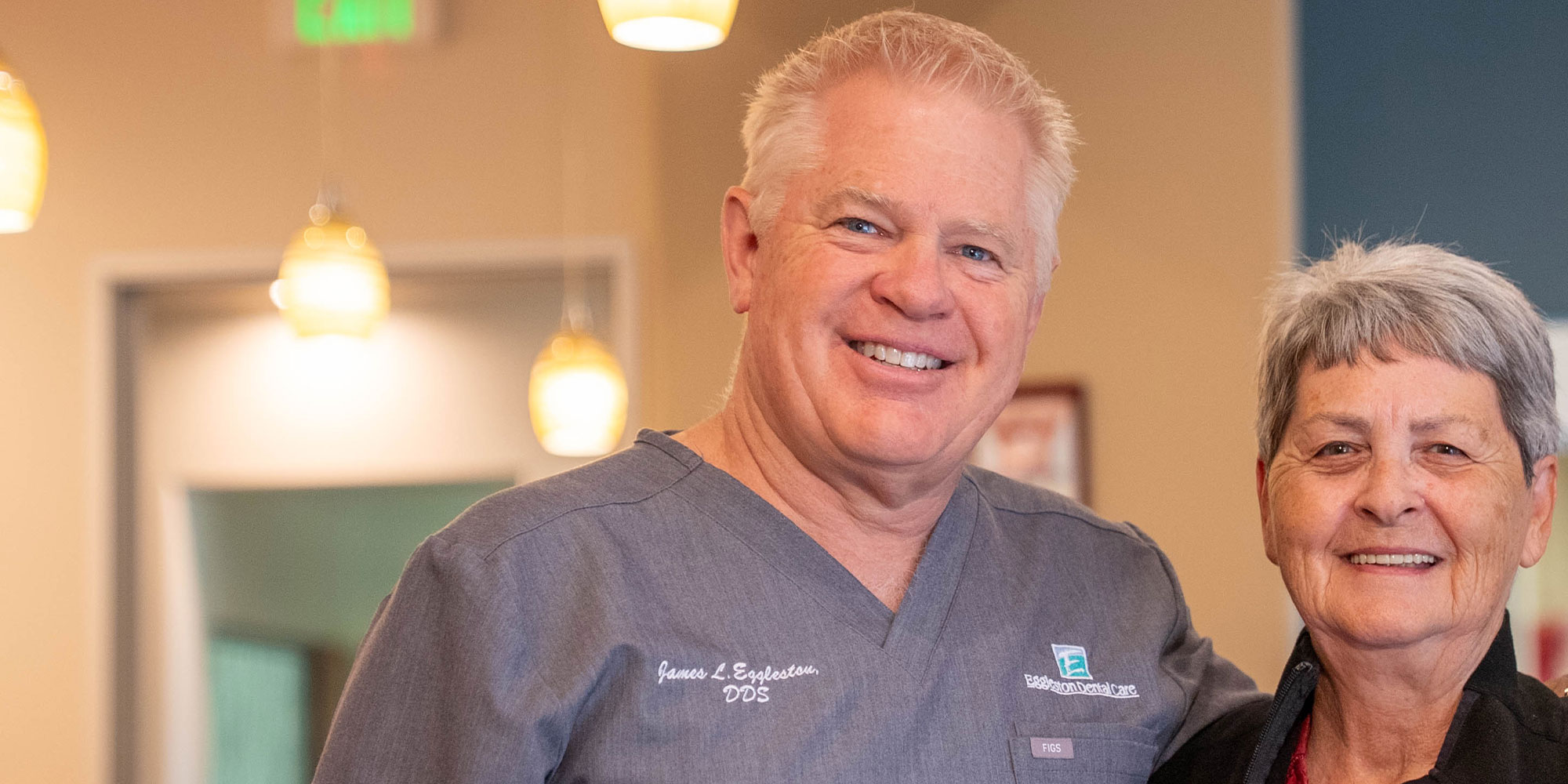 Doctor Smiling with Patient